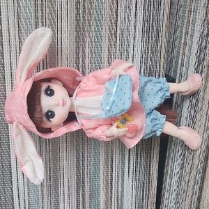 Sweet little posable bjd baby girl doll obitsu11 size